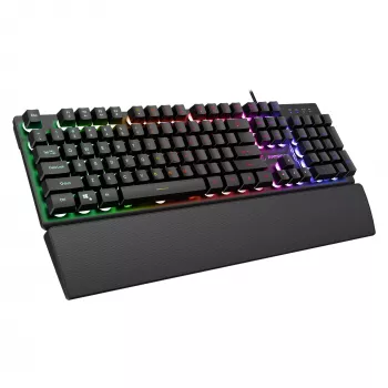 Rampage Fortuna Gaming Keyboard, Mouse & Mouse Pad Set, 12800 DPI, Black