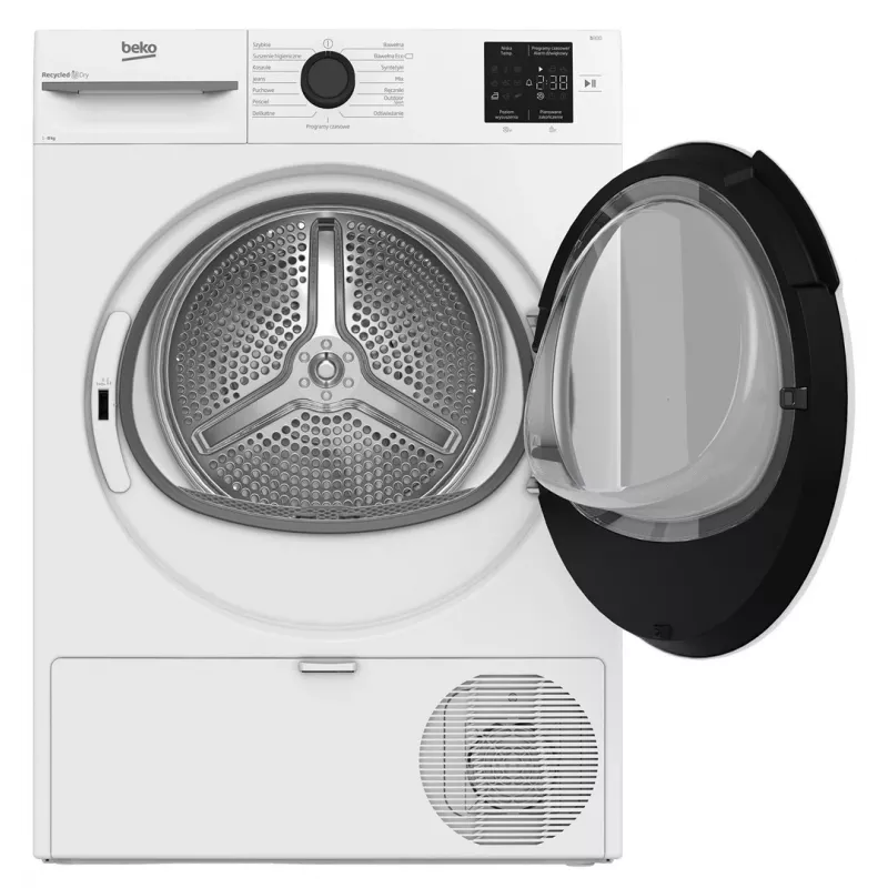 BEKO BM1T38239W Kondensatsioonkuivati 8 kg Energiaklass B Valge