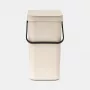 Brabantia Sort & Go prügikast Soft Beige 12 L (251726)