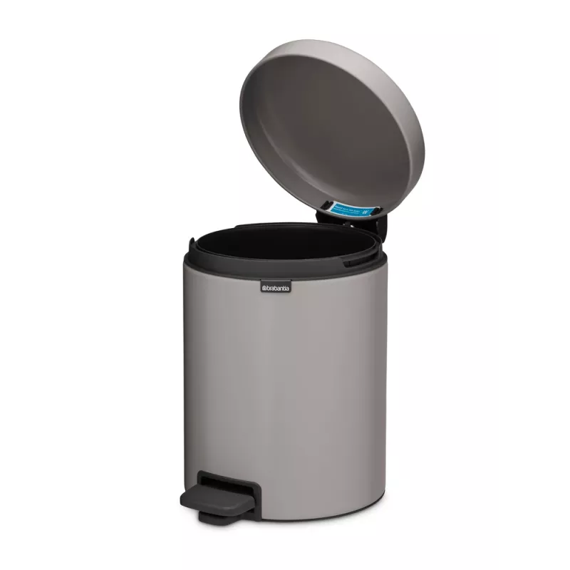 Brabantia NewIcon Pedaaliämber 5.0 L Pehmehall (25 22 04)