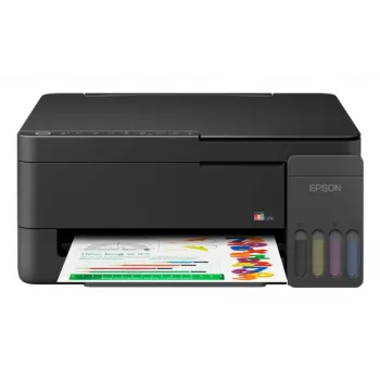 Epson EcoTank L3310 Multifunktsiooniline tindipaagiga printer - Värviline - A4 - Prindi, skanni, koopia - USB 2.0 - Kuni 33 lk/min (mustand must) - 5760 x 1440 DPI - 3 pl - Manuaalne kahepoolne printimine - 100 lehe sisend - 4,1 kg