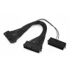 GEMBIRD CC-PSU24-01 24-Pin ATX toite pikenduskaabel, isane-emane, 30 cm, must