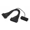 GEMBIRD CC-PSU24-01 24-Pin ATX toite pikenduskaabel, isane-emane, 30 cm, must