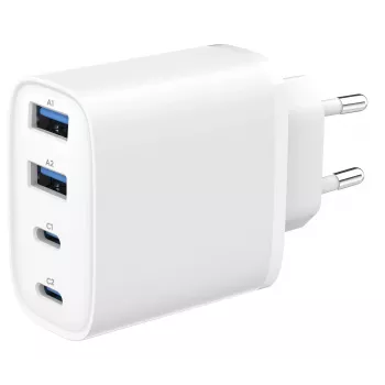GEMBIRD GaN USB PD 4-Port Charger 100W Black