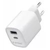 Gembird TA-UC-1A1C-PD45-01-W 45W USB-C PD seinadapter valge