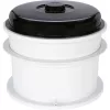 WECK Juicer Kombi-Set Elektrooniline Konservi- ja Aurumahlapress, 29L, 1800W, Roostevaba Teras