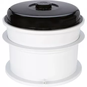 WECK Juicer Kombi-Set Elektrooniline Konservi- ja Aurumahlapress, 29L, 1800W, Roostevaba Teras
