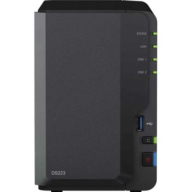 Synology DS223 RED 8TB (2x 4TB) 2-Bay Desktop NAS