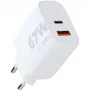XTORM GaN Laadija 67W Valge GRS Sertifikaadiga XEC067