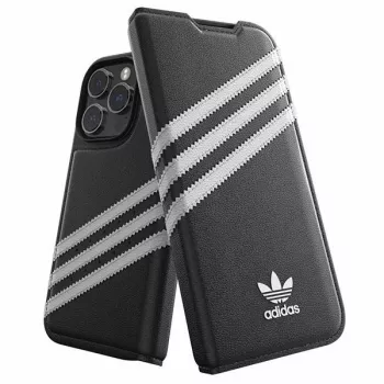 Adidas Originals OR Booklet Case PU for iPhone 14 Pro Black/White