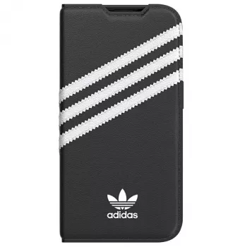Adidas Originals OR Booklet Case PU for iPhone 14 Pro Black/White