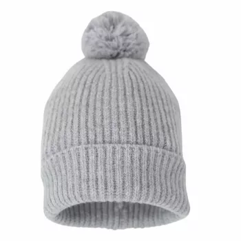 Lodger 100% Merino Wool Baby Hat Drizzle Grey 3-6 Months