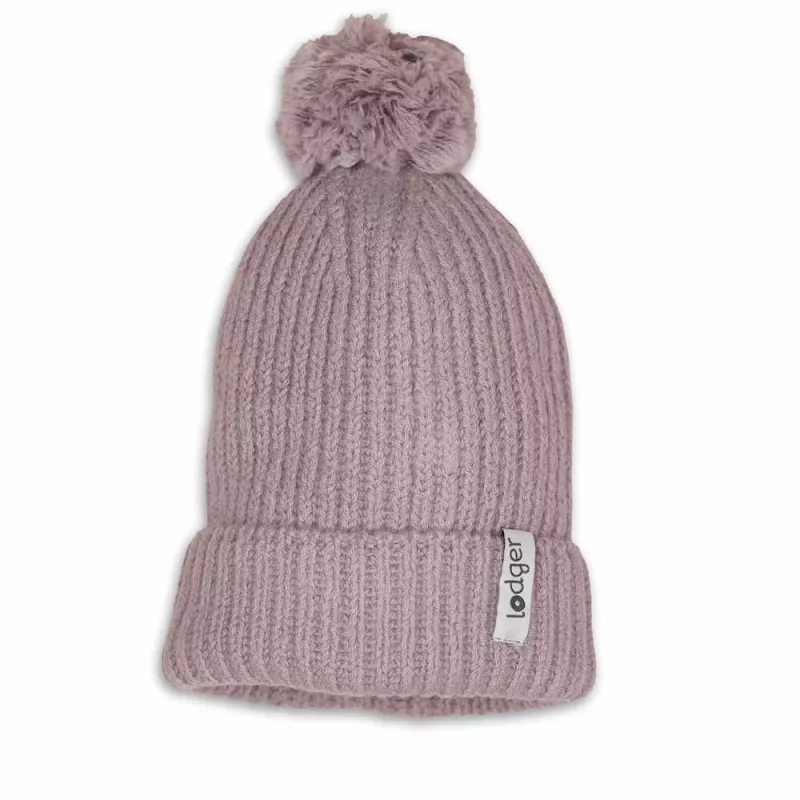 Lodger 100% Merino Wool Baby Hat Rose Pink 6-12 Months