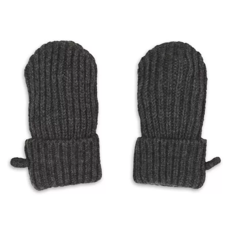 Lodger Baby Gloves 100% Merino Wool Graphite Pigeon 0-12m