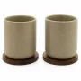 Bredemeijer Umea Teetasside Komplekt 2x 200ml Beež Alustega 142025