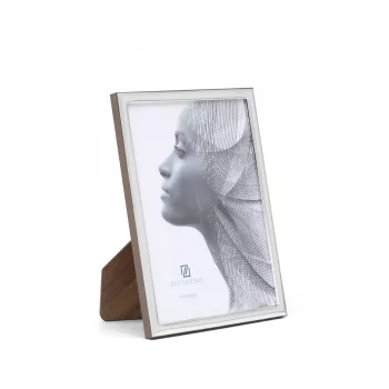 Zilverstad Premium Ancona 10x15 cm hõbedane metallist portreefotoraam
