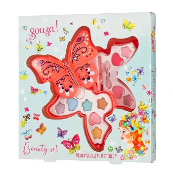 Souza Children's Make-up Kit Butterfly 13 Pieces