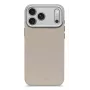 Decoded nahast tagakaas iPhone 17 Pro Max MagSafe ühilduv savikarva