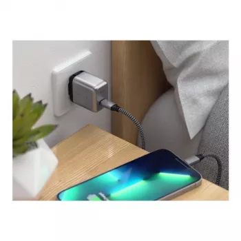 Satechi 20W USB-C PD seinälaadija, must/hall