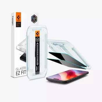 Spigen Glas.tR EZ Fit AC Privacy Screen Protector iPhone Air (2-Pakk)