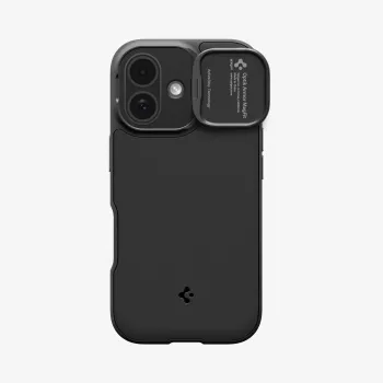 SPIGEN Optik Armor Mag MagSafe iPhone 17 ümbris Must