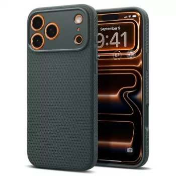 Spigen Liquid Air iPhone 17 Pro Max ümbris Abyss Green