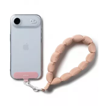 Ringke Holder & Puffer Hand Strap Floral Pink