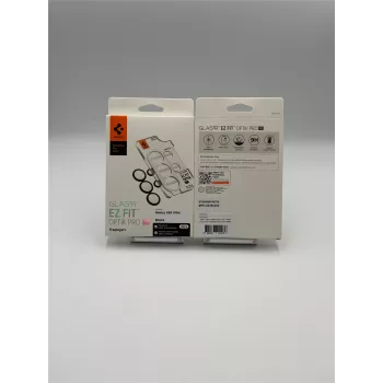 Spigen Optik Pro HD GLAS.TR EZ Fit kaamerakaitse 2-pakk Samsung Galaxy S26 Ultra jaoks - must