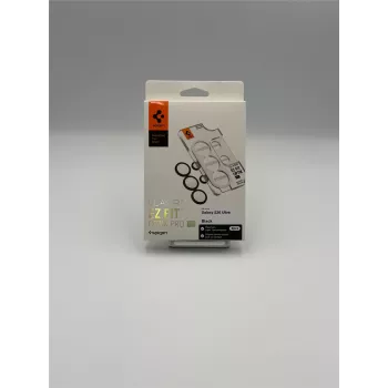 Spigen Optik Pro HD GLAS.TR EZ Fit kaamerakaitse 2-pakk Samsung Galaxy S26 Ultra jaoks - must