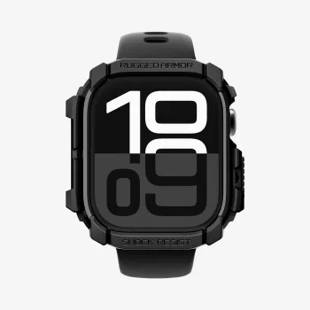 SPIGEN Rugged Armor Apple Watch 10 / 11 (46 mm) Matte Black