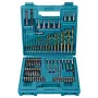 Makita B-49373 75-osaline puuri- ja kruvikeeraja otsikute komplekt plastkohvriga