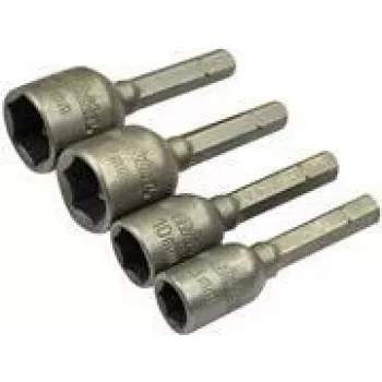Makita B-57554 padrunikomplekt, 4 osa, 8/10/12/13 mm