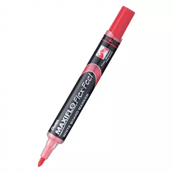 Pentel Maxiflo Flex-Feel Whiteboard Marker MWL5SBF-BX Red
