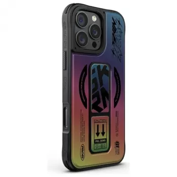 SKINARMA Kira Kobai iPhone 16 Pro 6.3 tolli magnetilise laadimise haardejalaga alusega hologrammikorpus
