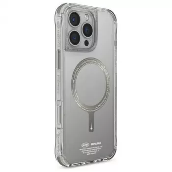 SKINARMA Saido ümbris iPhone 16 Pro Max 6.9 tolli jaoks, magnetlaadimisega, titaan