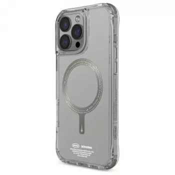 SKINARMA Saido ümbris iPhone 16 Pro Max 6.9 tolli jaoks, magnetlaadimisega, titaan