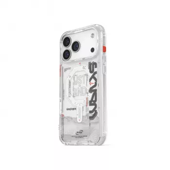Skinarma Sonix ümbris Apple iPhone 17 Pro jaoks, magnetlaadimisega, läbipaistev