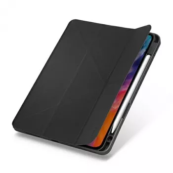UNIQ Transforma Rigor Folio Case for iPad Air 10.9-inch (4th/5th Gen) - Charcoal Grey with Antimicrobial Coating