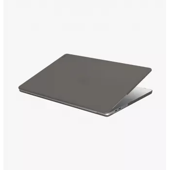 UNIQ Claro Hard Shell Case for MacBook Pro 14-inch M1/M2/M3/M4/M5 (2021-2026) - Smoke Matt Grey