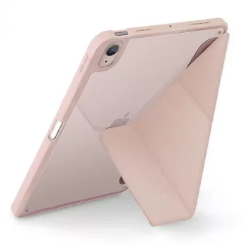 UNIQ Moven Antimicrobial Folio Case iPad Air 10.9/11 tolli (2020/2022/M2 2024) - Blush Pink
