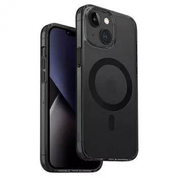 UNIQ LifePro Xtreme Magclick Laadimiskorpus iPhone 14 / 15 / 13 6.1 tolli Must/Suitsuhärm