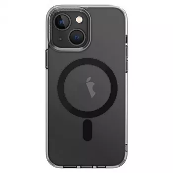 UNIQ LifePro Xtreme Magclick Charging Case for iPhone 14 Plus/15 Plus 6.7 inch Frost Smoke Black