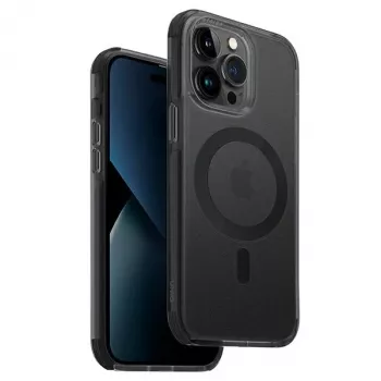 UNIQ Combat Case for iPhone 14 Pro Max 6.7 inch Magclick Charging Concrete Charcoal