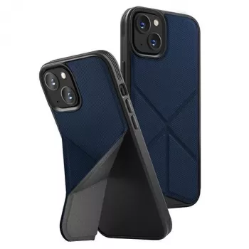 UNIQ Transforma Folio Case iPhone 14 Plus / 15 Plus 6.7 tolli Magclick laadimine Electric Blue