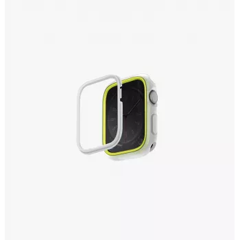 UNIQ Moduo Case for Apple Watch Series 4/5/6/7/8/9/SE/SE2/SE3 40/41mm Lime/White