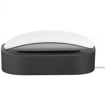 UNIQ Nova laadimisdokk Magic Mouse'ile - tumehall