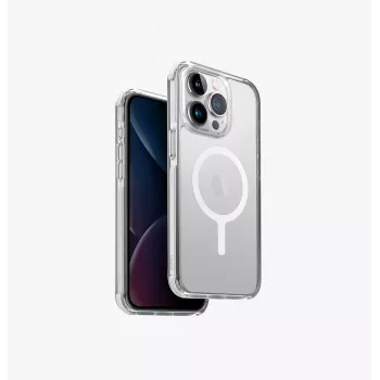 UNIQ Combat Case iPhone 15 Pro Max 6,7-tolline MagClick laadimine Valge