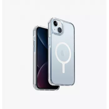 UNIQ Combat Case iPhone 15 Plus / 14 Plus 6.7 tolli Magclick laadimisega valge