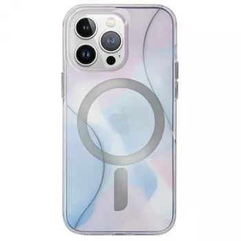 UNIQ Coehl Palette ümbris Apple iPhone 15 Pro Max 6.7 tolli jaoks, magnetlaadimisega, õhtusinine
