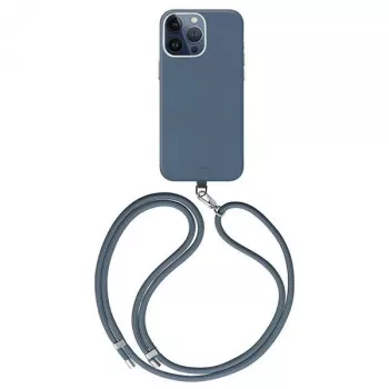 UNIQ Coehl Muse ümbris Apple iPhone 15 Pro Max 6,7-tollisele, magnetlaadimisega, safiirsinine